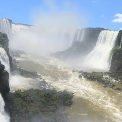 Les chutes du coté argentin