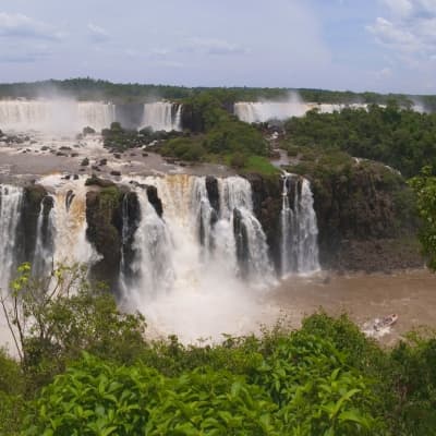 Les chutes du coté brésilien