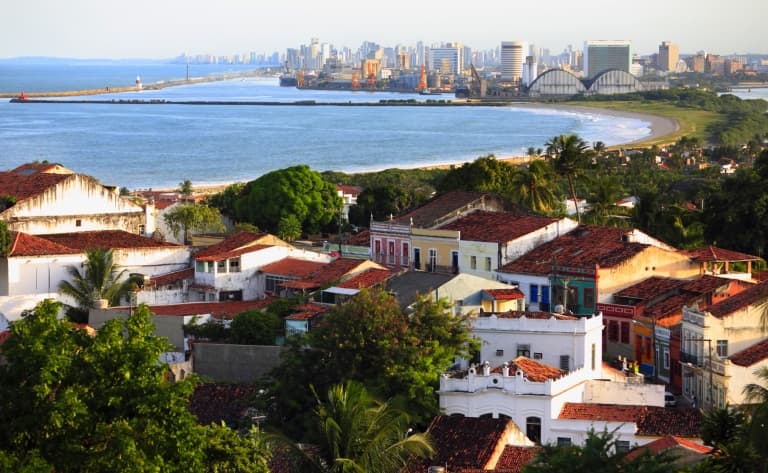 Visite de Recife et d'Olinda